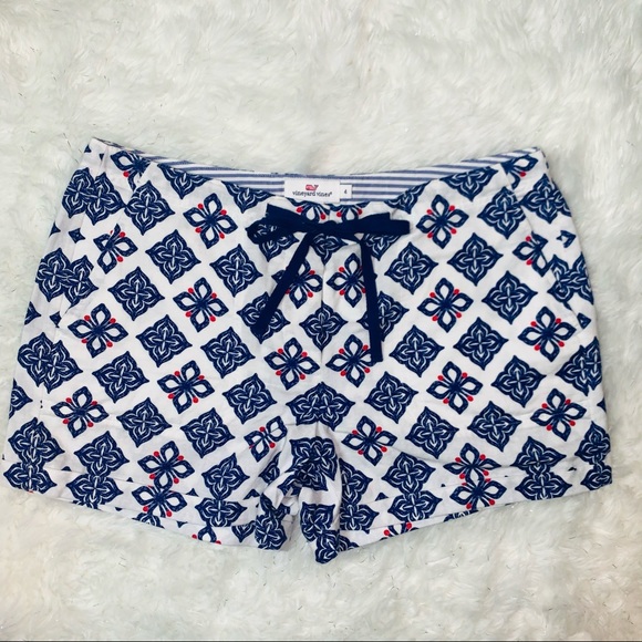 Vineyard Vines Pants - Vineyard Vines linen printed shorts